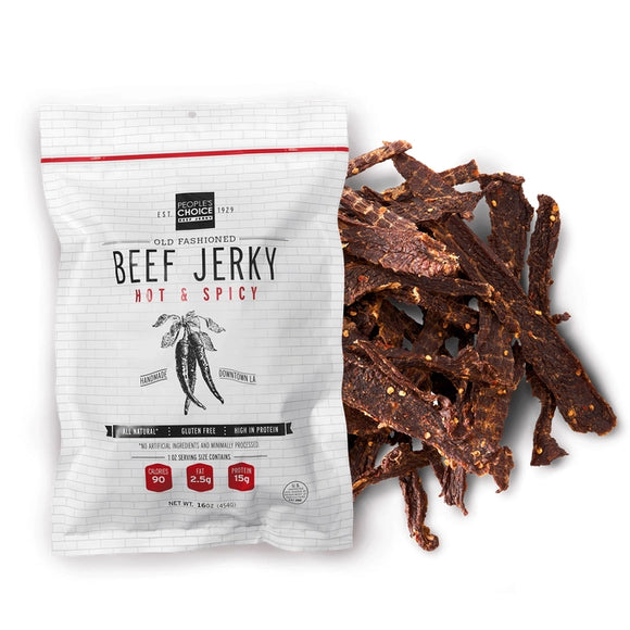 Hot & Spicy Beef Jerky - Old Fashioned