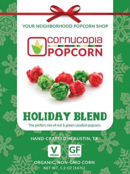 Holiday Blend Cornucopia Popcorn