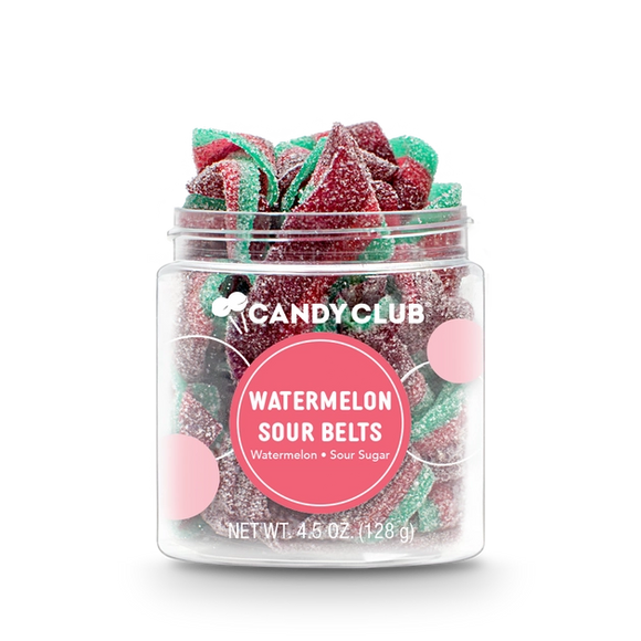 Watermelon Sour Belts - Candy Club