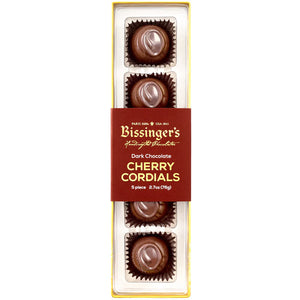 Dark Chocolate Cherry Cordials - Bissinger's