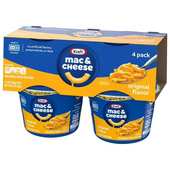 Mac & Cheese - Kraft 4pk