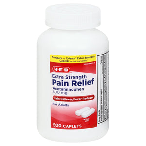 HEB Extra Strength Pain Relief (100 Caplets)